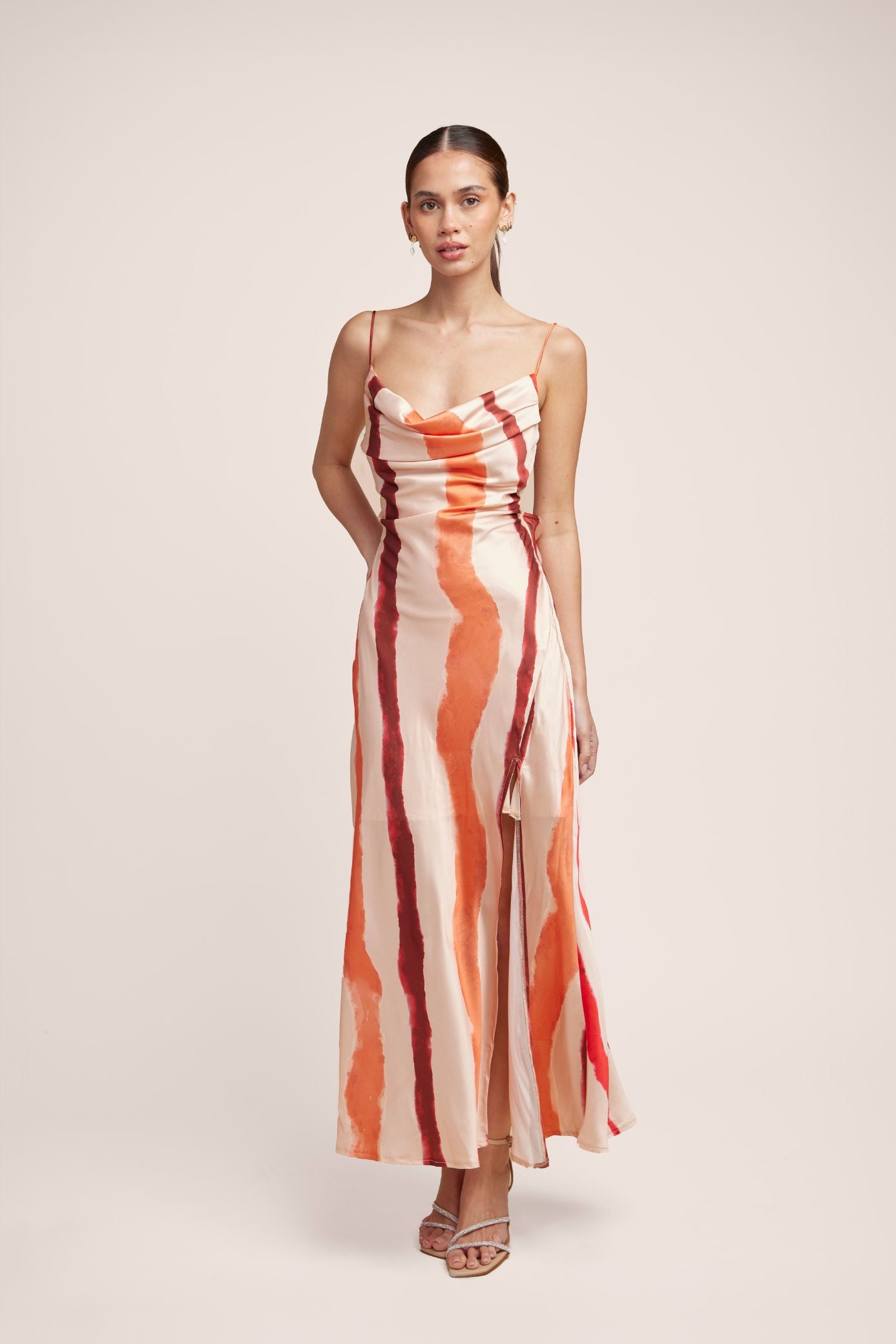 Riviera Back-less Maxi Dress